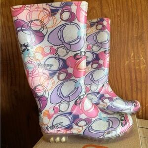 Colorful Patterned Rain Boots